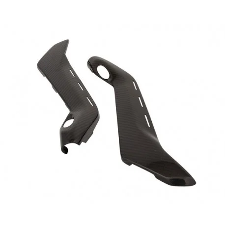 Cache de reservoir lateral LIGHTECH carbone brillant Ducati Panigale V4 2018-2024