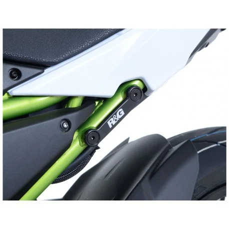 Cache orifice repose-pieds arriere R&G RACING KAWASAKI Z650 Z650 RS NINJA 650