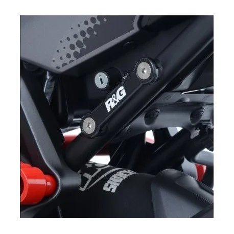 Cache orifice repose-pieds arriere R&G RACING YAMAHA MT-07 2014-2024