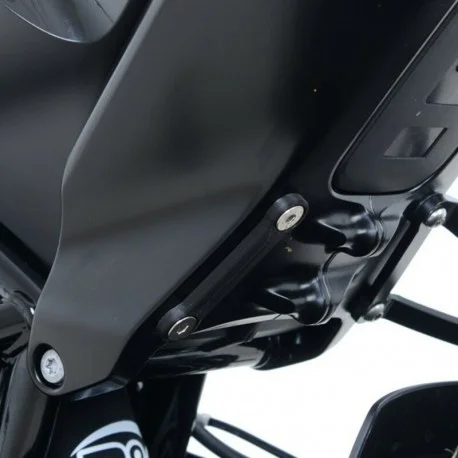 Cache orifices reposes-pieds gauche R&G RACING Husqvarna Vitpilen 701 2018-2022