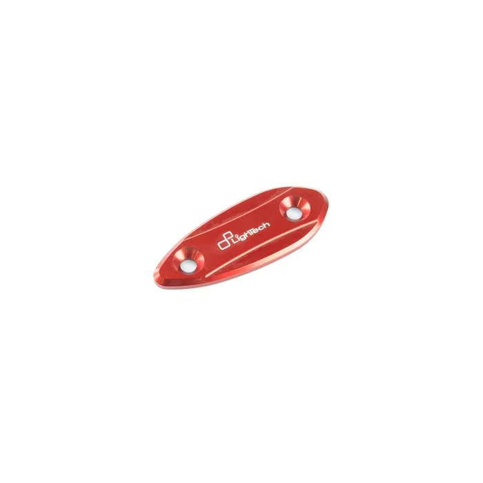 Cache-orifices rétroviseur LIGHTECH – Paire – Rouge