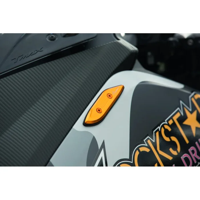 Cache-orifices rétroviseur LIGHTECH type origine or par paire – Yamaha T-Max 530