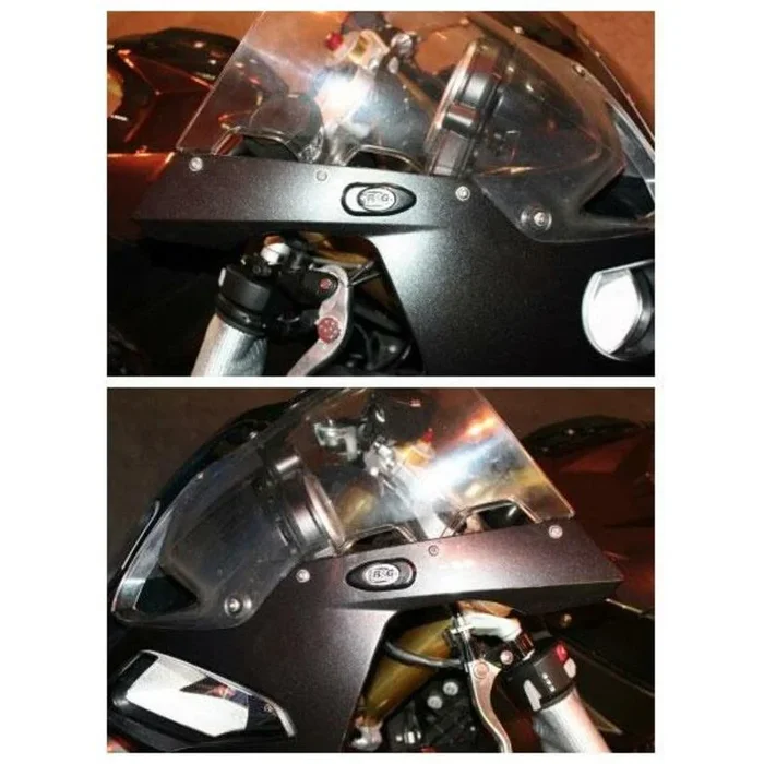 Cache-orifices rétroviseur R&G RACING – noir BMW S1000RR