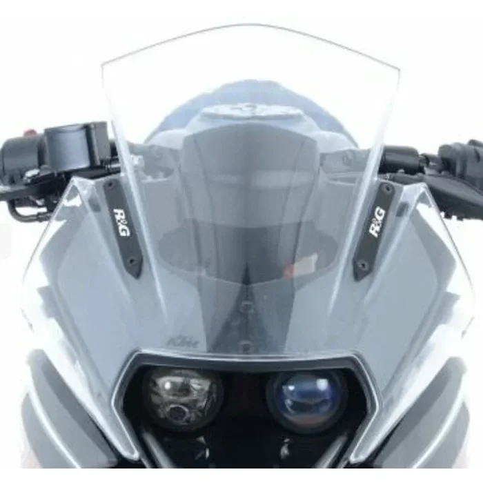 Cache-orifices rétroviseur R&G RACING – noir KTM RC125/RC390