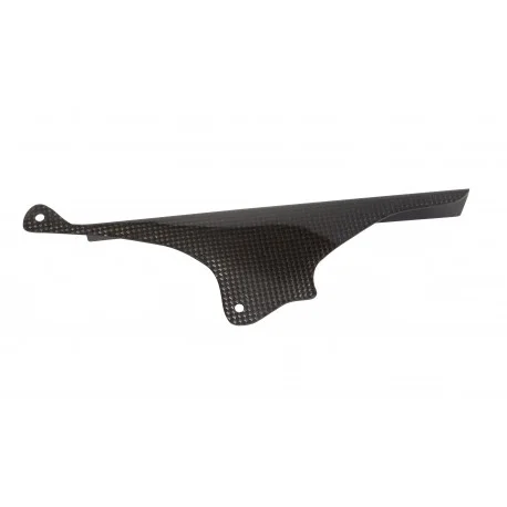 Carter de chaine LIGHTECH carbone brillant APRILIA RSV4 TUONO V4