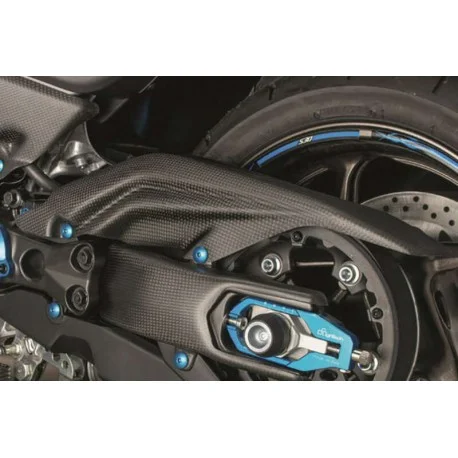 Carter de courroie carbone superieur lightech YAMAHA T-MAX 530 T-MAX 560 2017-2024