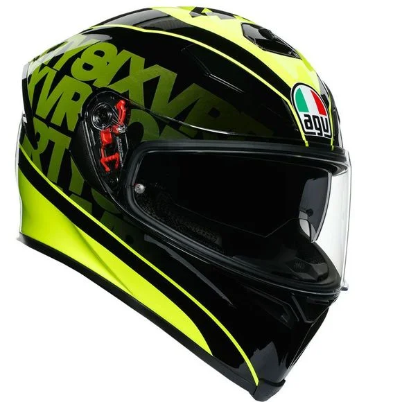 Casque AGV K-5 S – FAST 46 MAXVISION – Noir / Jaune Ref : AG0910