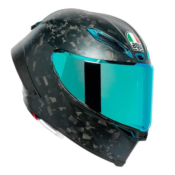 Casque AGV PISTA GP RR – FUTURO CARBONIO FORGIATO – Noir / Bleu Ref : AG0992