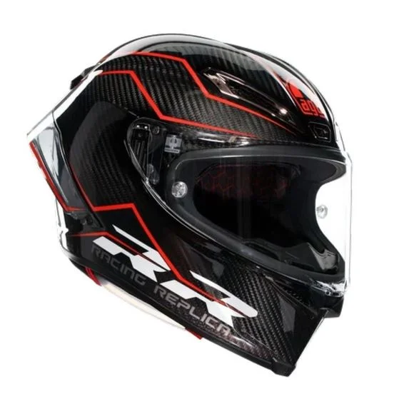 Casque AGV PISTA GP RR – PERFORMANTE CARBON – Noir / Rouge Ref : AG1044