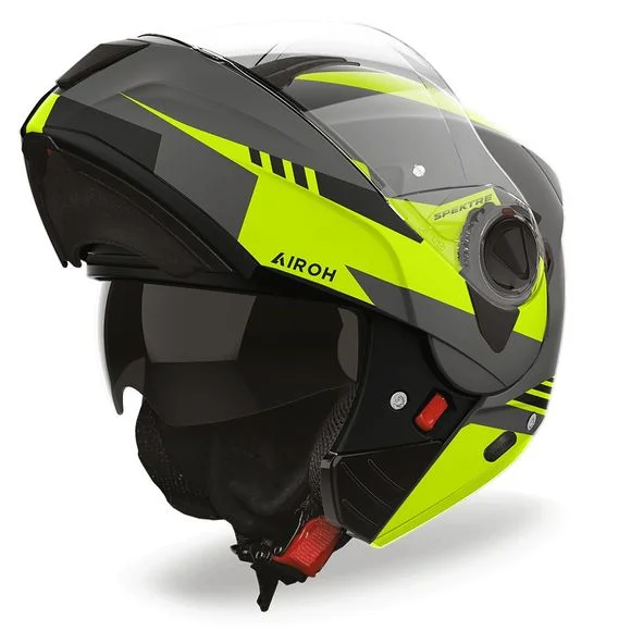 Casque Airoh SPECKTRE – CLEVER – Jaune / Noir Ref : AR1251