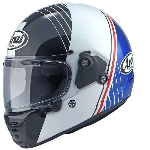 Casque Arai CONCEPT-XE – TEMU – Bleu / Blanc Ref : AI0569