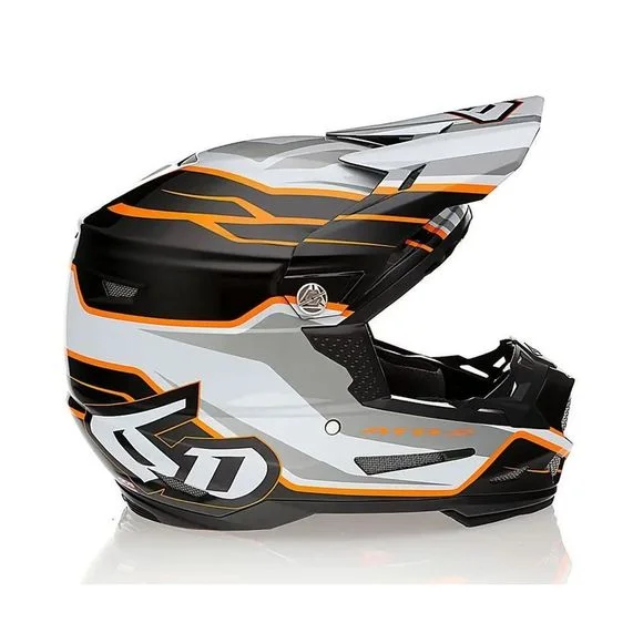Casque cross 6D Helmets ATR-2 PHASE 2024 – Blanc / Orange Ref : DH0032