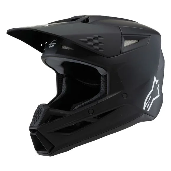 Casque cross Alpinestars SUPERTECH S-M3 – SOLID – ENFANT – Noir Ref : AP3396