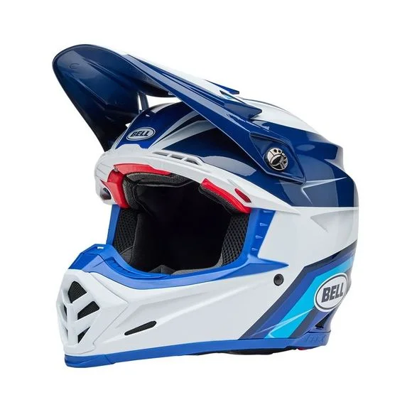 Casque cross Bell MOTO-9S FLEX MERCHANT 2025 – Bleu / Bleu Ref : EL0735