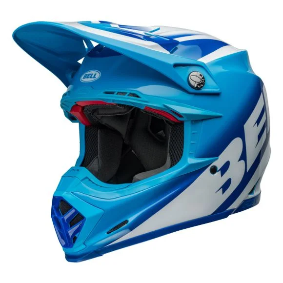 Casque cross Bell MOTO-9S FLEX RAIL 2023 – Bleu Ref : EL0643