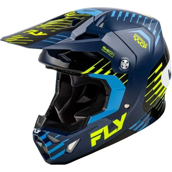 Casque cross Fly FORMULA CP SLICE 2025 – Bleu Ref : FL1514