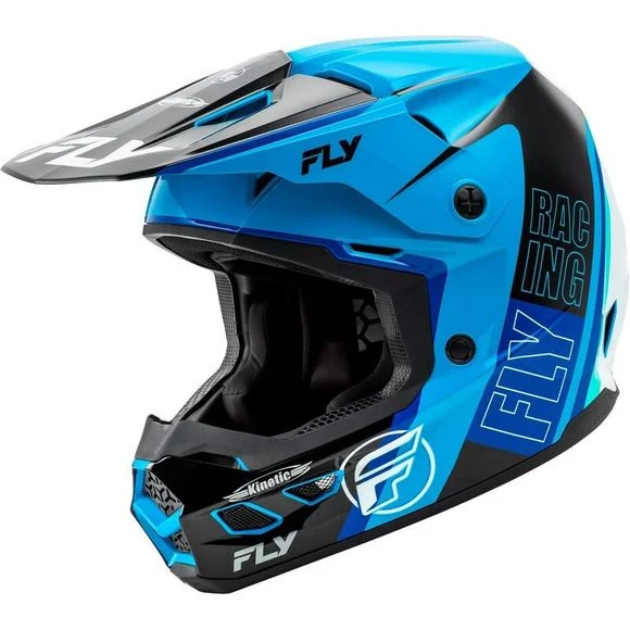 Casque cross Fly KINETIC RALLY 2025 – Bleu / Bleu Ref : FL1520