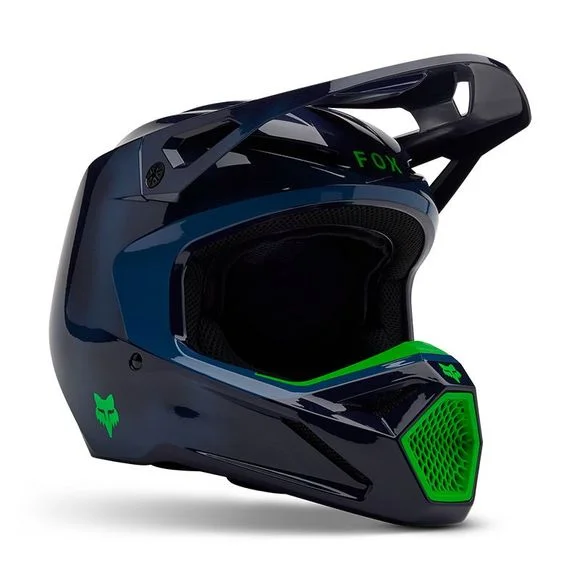 Casque cross Fox V1 TAUNT 2025 – Bleu Ref : FX5143