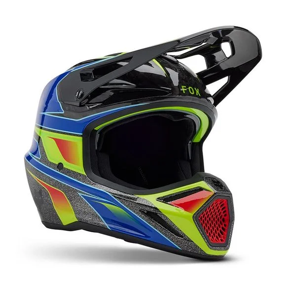 Casque cross Fox V3 RS ACRIC 2025 – Multicolore Ref : FX5122