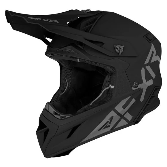 Casque cross FXR HELIUM PRIME BLACK 2021 – Noir Ref : FXR0053