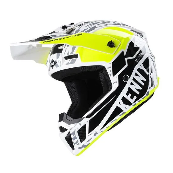 Casque cross Kenny PERFORMANCE – GRAPHIC 2024 – Gris / Marron Ref : KE1814-C47503