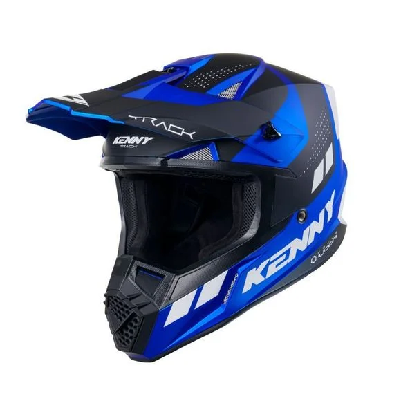 Casque cross Kenny TRACK – GRAPHIC 2025 – Bleu / Multicolore Ref : KE2266