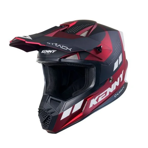 Casque cross Kenny TRACK – GRAPHIC 2025 – Rouge Ref : KE2267