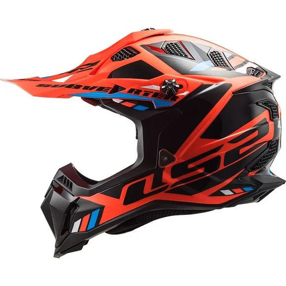 Casque cross LS2 MX700 – SUBVERTER EVO – STOMP – FLUO ORANGE BLACK 2023 – Orange Ref : LS0712