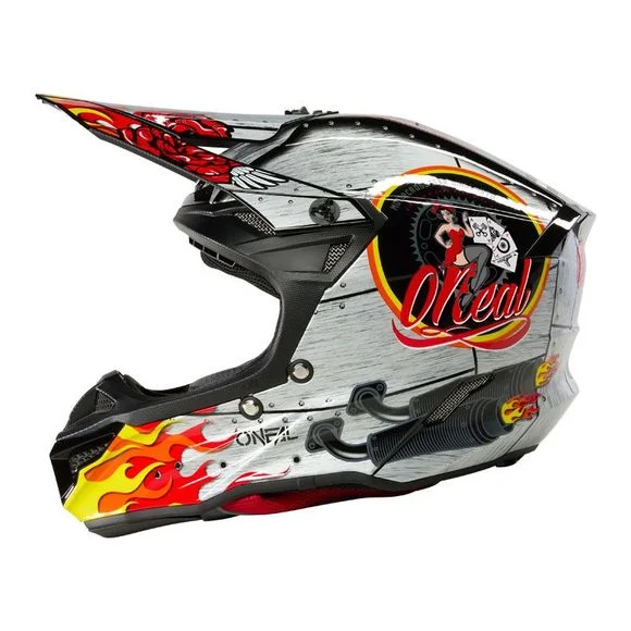 Casque cross O&rsquo;Neal 5SRS POLYACRILYTE – HR 2025 – Multicolore Ref : OL2046