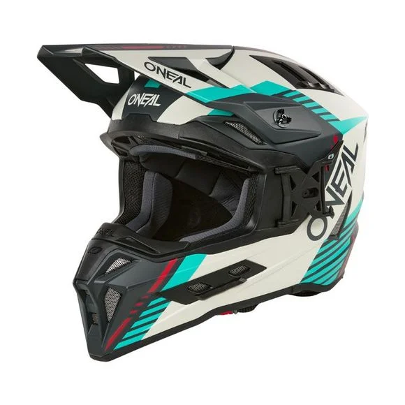 Casque cross O&rsquo;Neal EX-SRS – QUIN 2025 – Gris / Gris Ref : OL2054