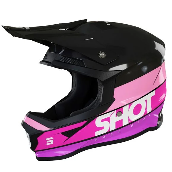 Casque cross Shot FURIOUS STORY – PINK 2024 – Rose Ref : SO2184