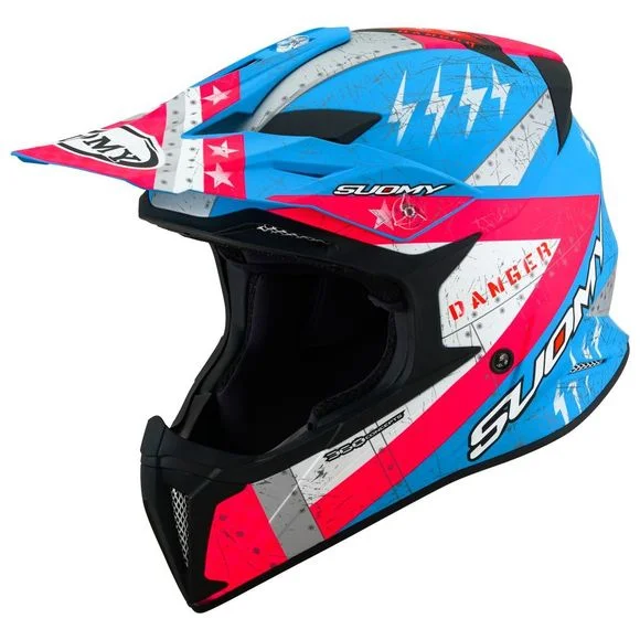 Casque cross Suomy X-WING – JETFIGHTER 2024 – Rose Ref : SU0436