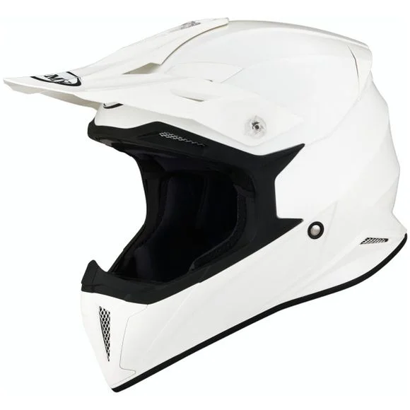 Casque cross Suomy X-WING – PLAIN 2024 – Blanc Ref : SU0427