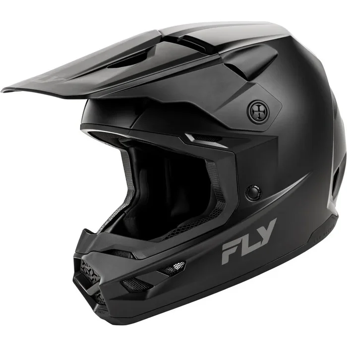 Casque enfant FLY RACING Kinetic Solid – noir mat