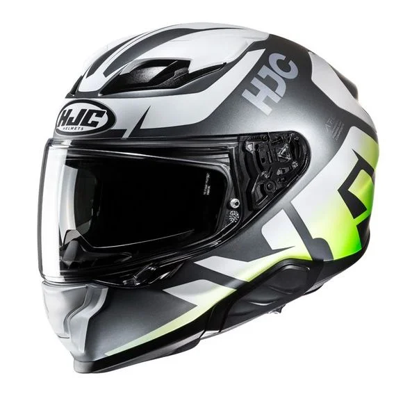 Casque Hjc F71 – BARD – Gris / Jaune Ref : HJ1111-C53803