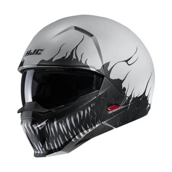 Casque Hjc I20 – SCRAW – Blanc / Noir Ref : HJ1052