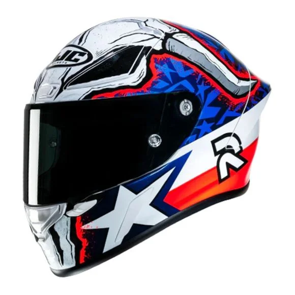 Casque Hjc RPHA 1 – GARRETT GERLOFF REPLICA – Blanc / Rouge Ref : HJ1177