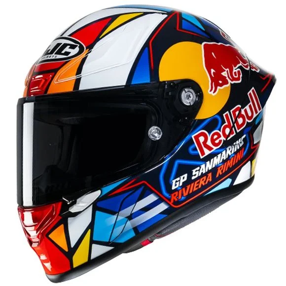 Casque Hjc RPHA 1 – RED BULL MISANO GP – Rouge / Bleu Ref : HJ1143