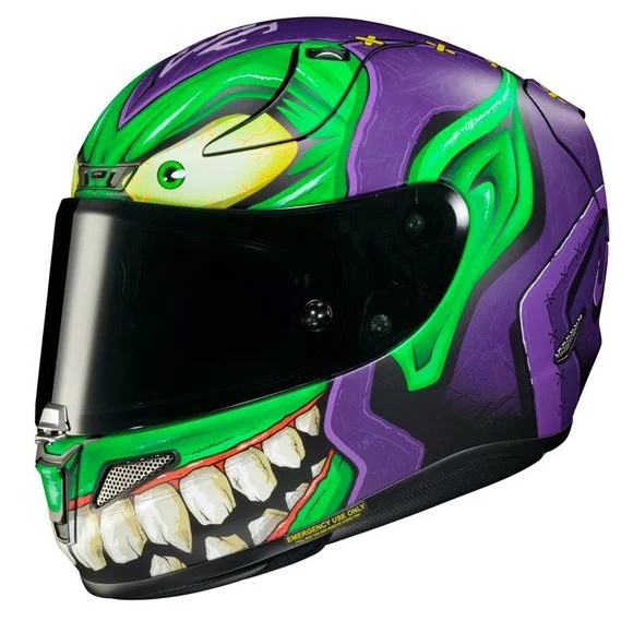 Casque Hjc RPHA 11 – GREEN GOBLIN – Vert / Violet Ref : HJ0987