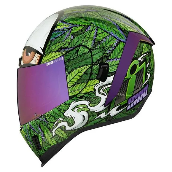 Casque Icon AIRFLITE – RITE MIND – Vert Ref : IC0744