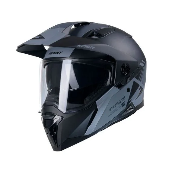 Casque Kenny EXTREME – GRAPHIC – Gris / Noir Ref : KE2274
