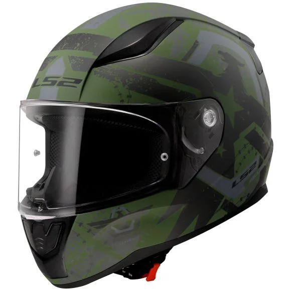 Casque LS2 FF353 – RAPID II THUNDERBIRDS – Vert Ref : LS0831