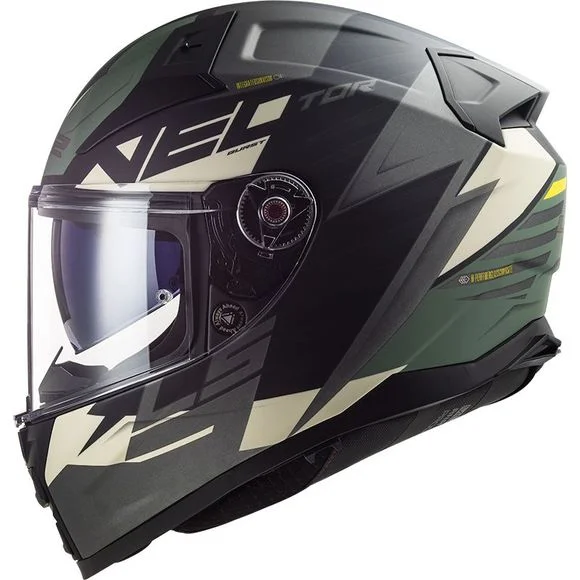 Casque LS2 FF811 – VECTOR II – ABSOLUTE – Noir / Gris Ref : LS0680