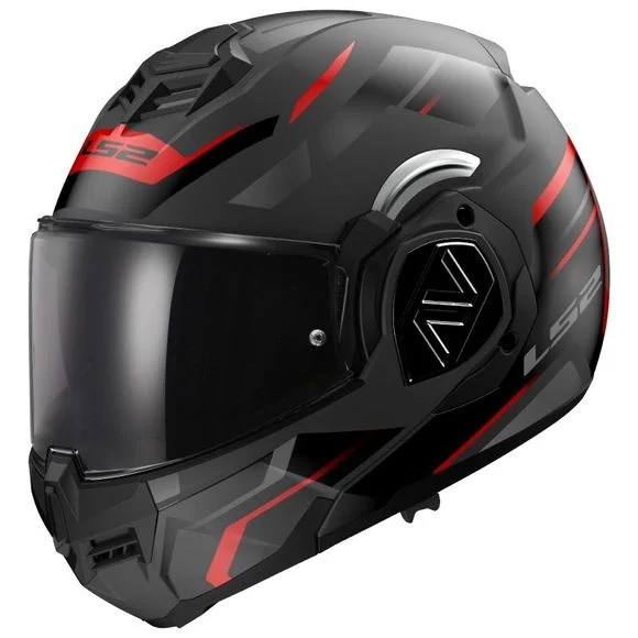 Casque LS2 FF906 ADVANT – KUKA – Noir / Rouge Ref : LS0854