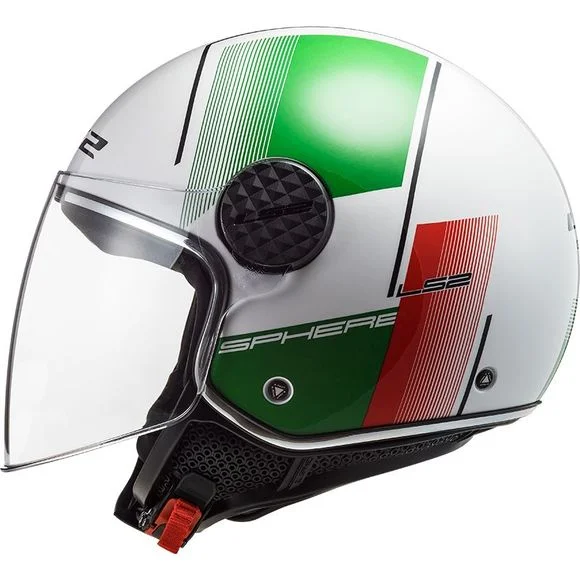 Casque LS2 OF558 – SPHERE LUX – FIRM – Blanc / Vert Ref : LS0698