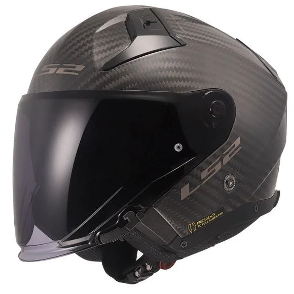 Casque LS2 OF603 INFINITY II – CARBON – Carbone Ref : LS0866