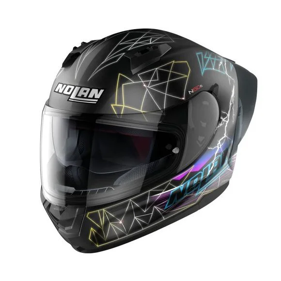 Casque Nolan N60-6 SPORT – RAINDANCE – Noir / Bleu Ref : NL1541