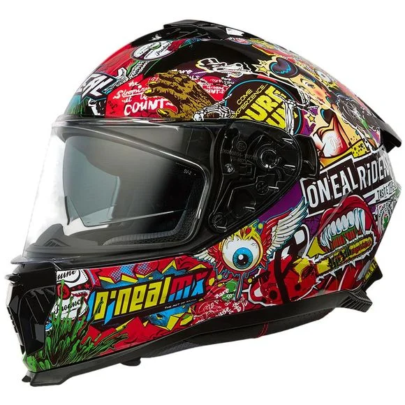 Casque O&rsquo;Neal CHALLENGER CRANK 22.06 – Noir / Multicolore Ref : OL2152