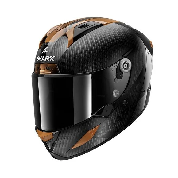 Casque Shark AERON CARBON SKIN – Noir / Marron Ref : SH1740-CCC