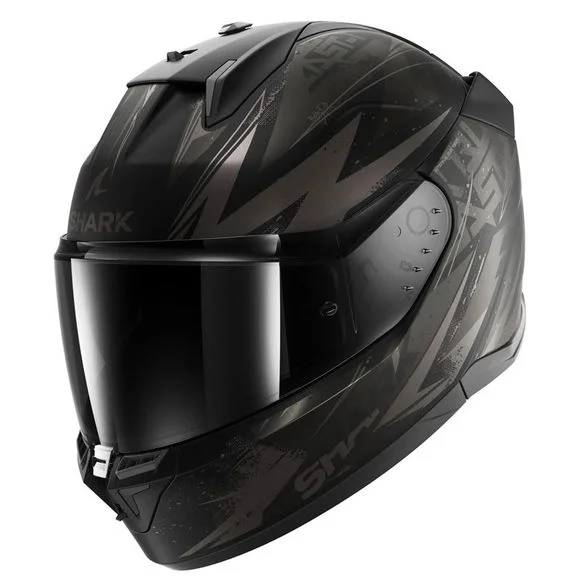 Casque Shark D-SKWAL 3 BLAST-R – Noir / Gris Ref : SH1698-CKAAM